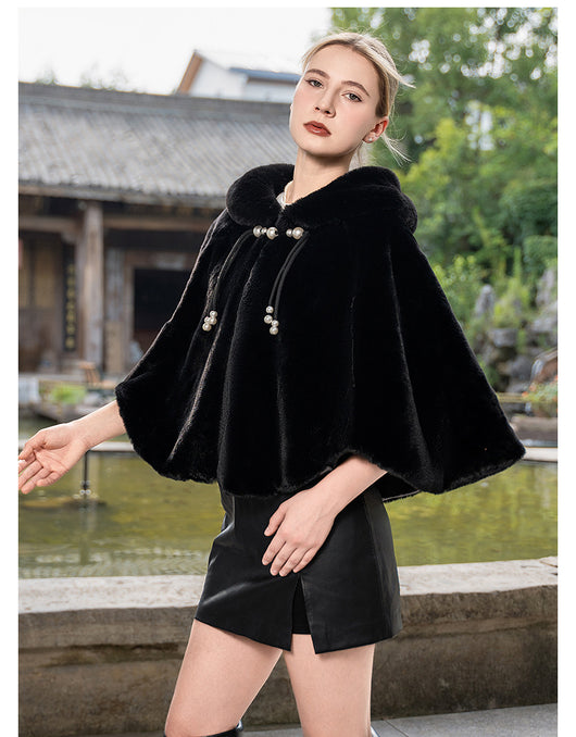 Capa Tejida Plus Size con Pelaje Grueso y Acolchado Térmico - Image 11