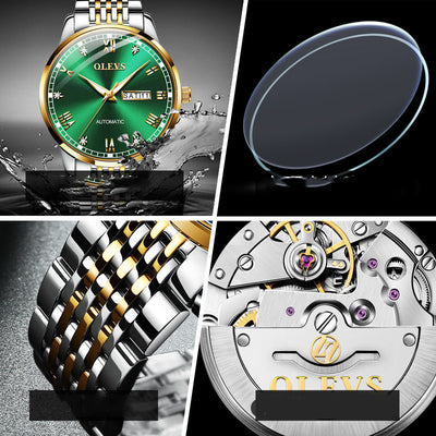 Reloj Automático Mecánico para Hombre Resistente al Agua - Image 11