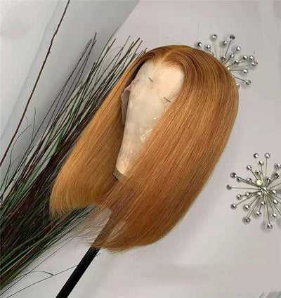 Peluca Rubia de Encaje Frontal con Cabello Humano - Image 3