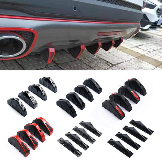 Alerón Trasero Universal de Fibra de Carbono para Chasis Automotriz