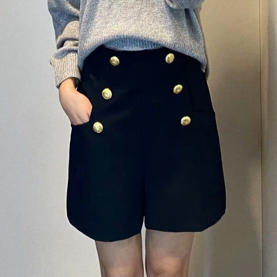 Shorts Blazer Slim Fit con Doble Frente para Mujer - Image 26