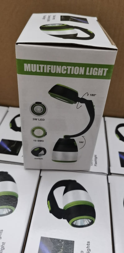 Lámpara LED 3 en 1 Multifuncional - Linterna de Emergencia Plegable para Camping y Auto - Image 14