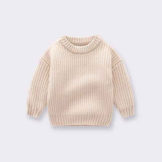 Abrigo Tejido Suelto para Niños y Niñas - Otoño e Invierno - Image 3