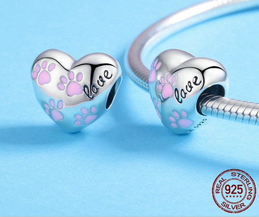 Dije de Plata S925 con Huella de Mascota Personalizada - Image 6