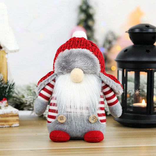 Adornos Navideños Papá Noel Nórdico sin Rostro - Decoración Escandinava para Ventanas - Image 16
