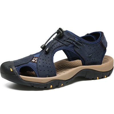 Sandalias de Cuero Vacuno para Hombre - Transpirables y Resistentes - Image 5