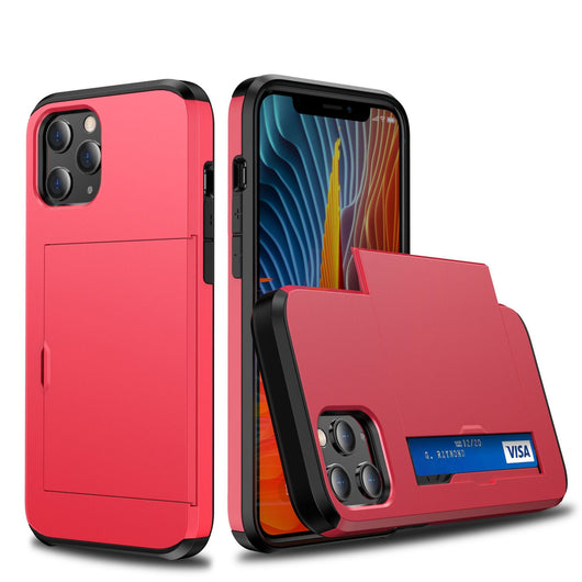 Funda iPhone 12 con Deslizador de Tarjetas - Protección Antigolpes - Image 13