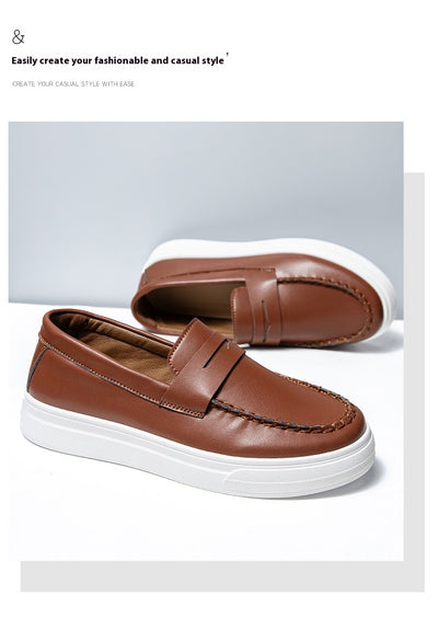 Zapatos Casuales Británicos Estilo Verano Transpirables Gommino - Image 15