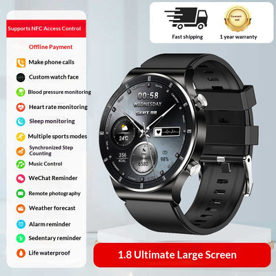 Reloj Inteligente Deportivo con Llamadas Bluetooth, Monitor de Frecuencia Cardíaca y Glucosa - Image 6