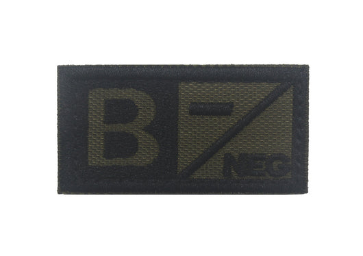 Brazalete Táctico con Parche Bordado de Tipo de Sangre y Velcro - Image 11