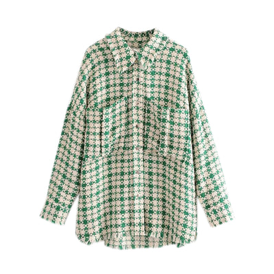 Camisa Suelta de Otoño para Mujer - Estilo Oversized - Image 12