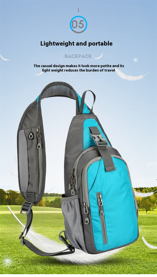 Bolsa Cruzada Deportiva Canvas Unisex - Mochila Pecho Casual - Image 23