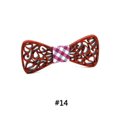 Corbata de Moño de Madera - Image 9