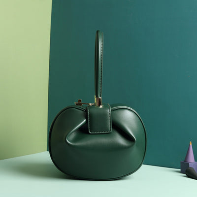 Bolso de Cuero Tipo Dumpling - Diseño Moderno y Versátil - Image 18