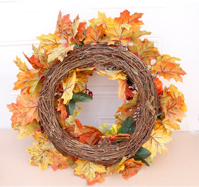 Guirnalda Otoñal con Hojas y Calabazas - Decoración de Otoño e Invierno - Image 3