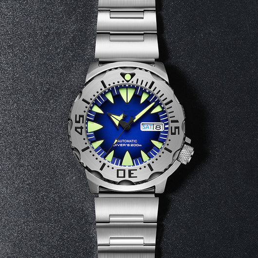 Reloj Mecánico Acero Inoxidable Luminoso Resistente al Agua para Hombre - Image 6