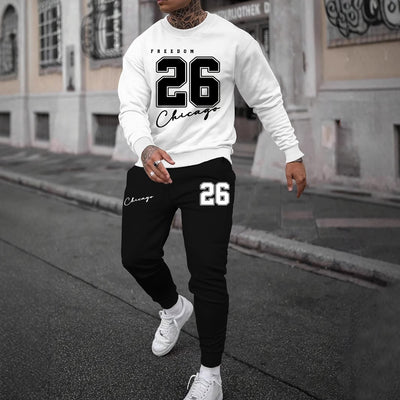 Suéter Deportivo Retro con Estampado Digital para Hombre - Image 4