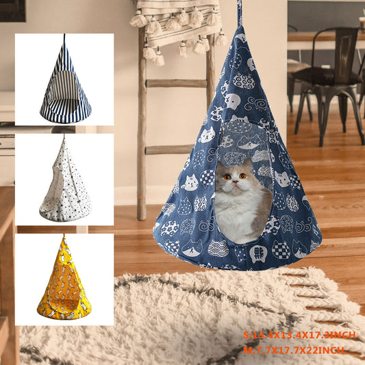 Nido Colgante para Gatos - Cama Suspendida Confortable