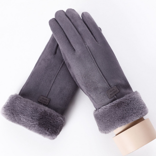 Guantes Térmicos de Cachemira para Mujer con Oso Adorable y Pantalla Táctil - Image 16
