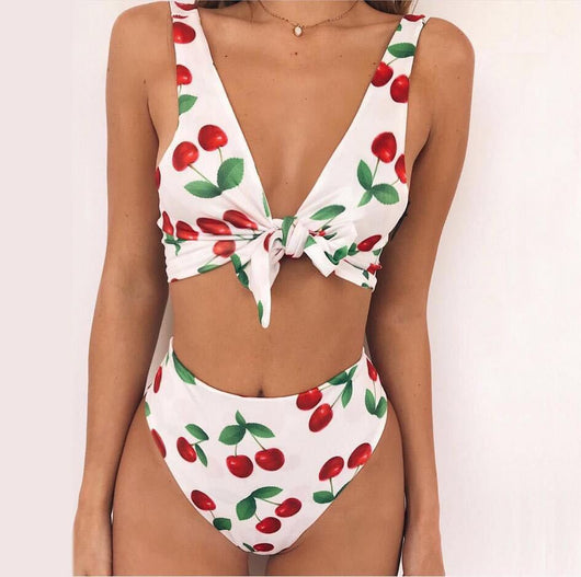 Bikini Reversible con Nudos - Traje de Baño Dos en Uno - Image 16