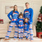Pijamas Navideños Familiares a Juego - Conjunto Estampado y Pantalón a Cuadros