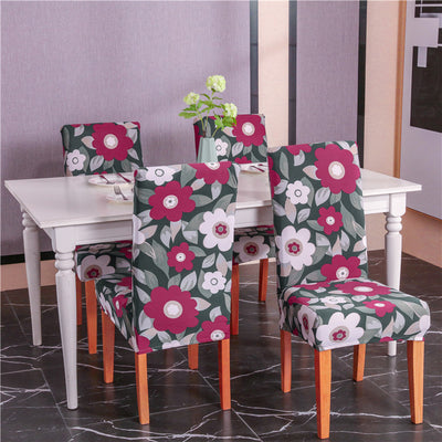 Funda Elástica para Silla con Diseño Floral Clásico Chino - Image 28