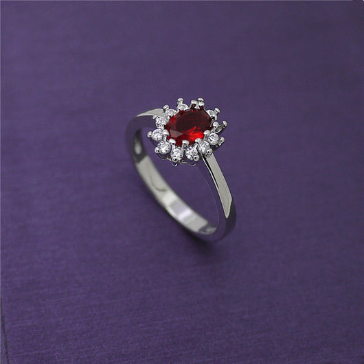 Anillo de Compromiso Zafiro Azul Oro - Diseño Europeo de Lujo - Image 7