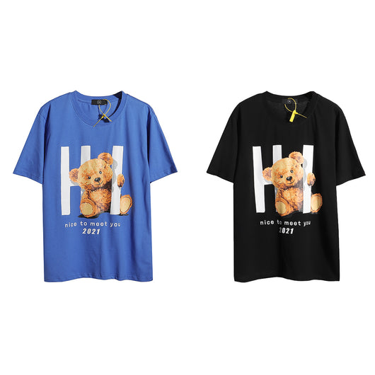 Camiseta Estampado Oso Mujer Moda Urbana Premium - Image 15