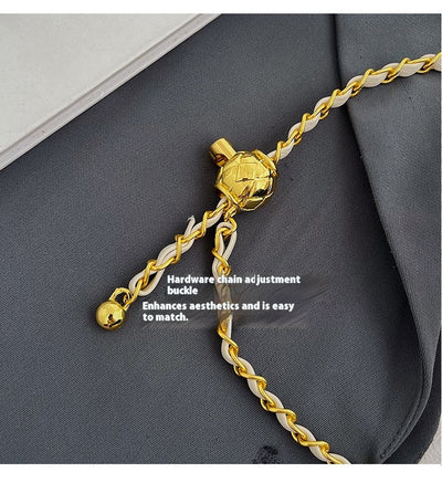 Bolso Mensajero de Moda Rhombus Chain para Mujer - Image 17