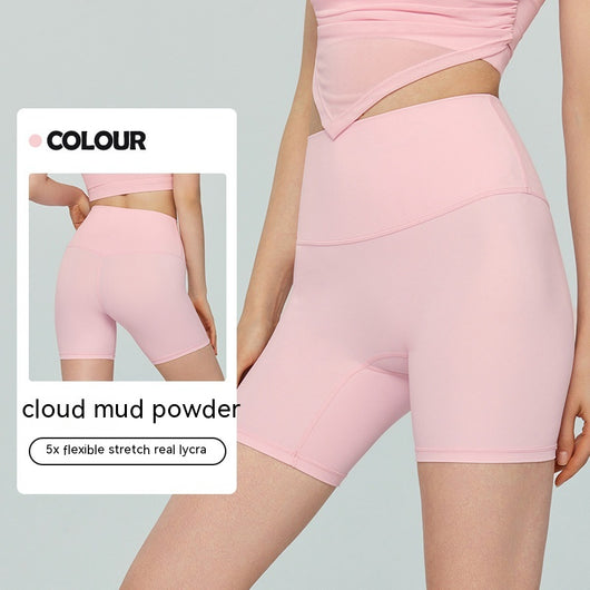 Shorts Deportivos Lycra para Yoga Mujer - Levanta Cadera, Cintura Alta y Protección Anti-Exposición - Image 9