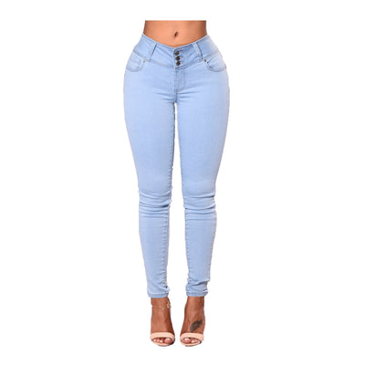 Pantalón Vaquero Cintura Alta Reductor de Caderas con Ajuste Slim - Image 7