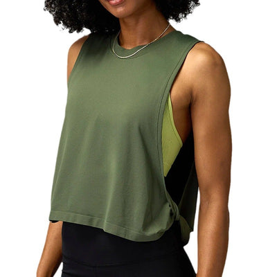Blusa Deportiva sin Mangas para Mujer - Chaleco de Entrenamiento y Running - Image 4