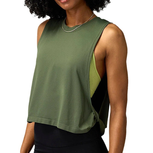 Blusa Deportiva sin Mangas para Mujer - Chaleco de Entrenamiento y Running - Image 4