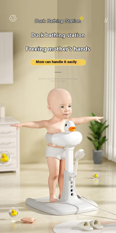 Bañera de Pie para Bebé - Soporte Ergonómico - Image 8