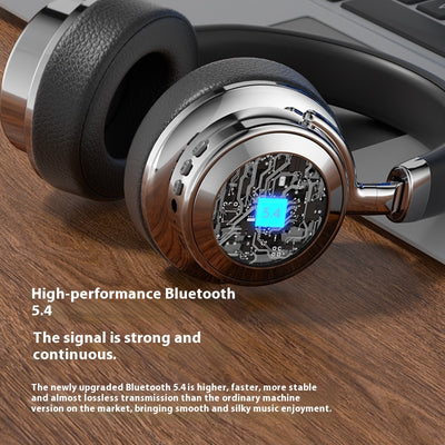 Auriculares Bluetooth Retro Estilo Maletín con Metal - Image 4