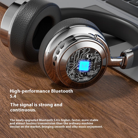 Auriculares Bluetooth Retro Estilo Maletín con Metal - Image 4