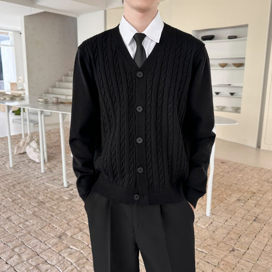 Suéter Tejido de Punto Entallado para Hombre y Mujer - Image 6