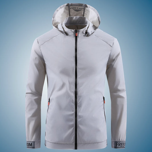 Sudadera con Capucha Protección Solar UV Transpirable para Verano