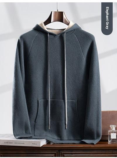 Suéter Deportivo de Cachemira Pura para Hombre - Otoño Invierno - Image 11