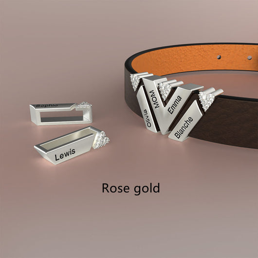 Pulsera de Cuero Personalizada con Sistema de Cierre Ajustable - Image 6