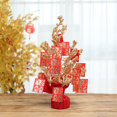 Árbol de Navidad Miniatura de Escritorio con Adornos Pequeños - Image 16