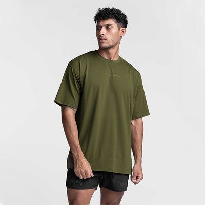 Playera Deportiva Hombre Transpirable Absorbe Sudor Color Sólido