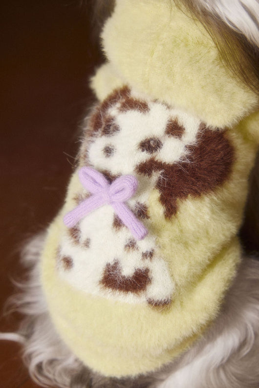 Chaleco Sudadera con Capucha y Estampado de Perrito - Image 6