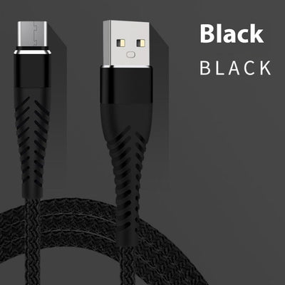 Cable de Carga Rápida y Datos USB-C con Tejido de Nylon Reforzado