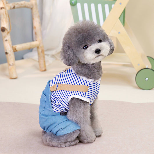 Pantalón Denim de Cuatro Patas para Mascotas con Estilo - Image 8