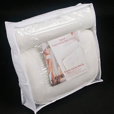 Almohada de Spa para Bañera con Burbujas y Soporte Cervical - Image 5