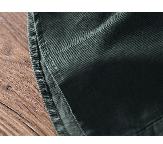 Camisa de Pana Casual con Bolsillos para Hombre - Image 13