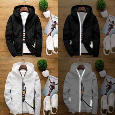 Chaqueta Impermeable Multifuncional con Logo Personalizado