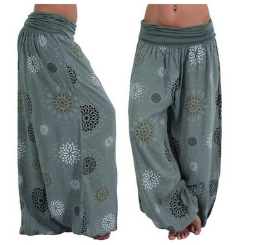 Pantalones Casuales Mujer Estilo Europeo con Estampado Digital y Corte Relajado - Image 6