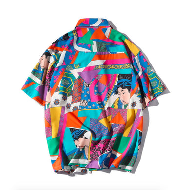 Camisa Holgada Hip Hop para Hombre - Image 5